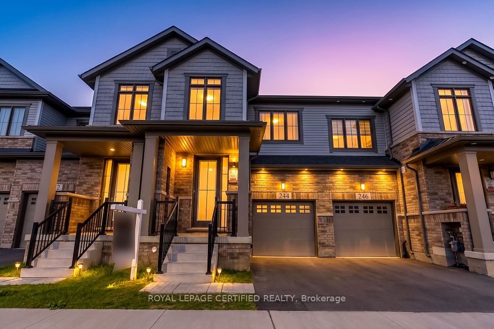 Att/Row/Townhouse at 244 Newman Drive, Cambridge, ON N1S 0E1, Cambridge