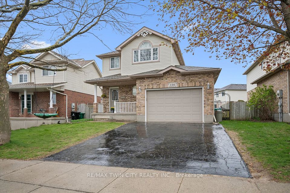 Detached at 116 Kerwood Drive, Cambridge, ON N3C 4E3, Cambridge