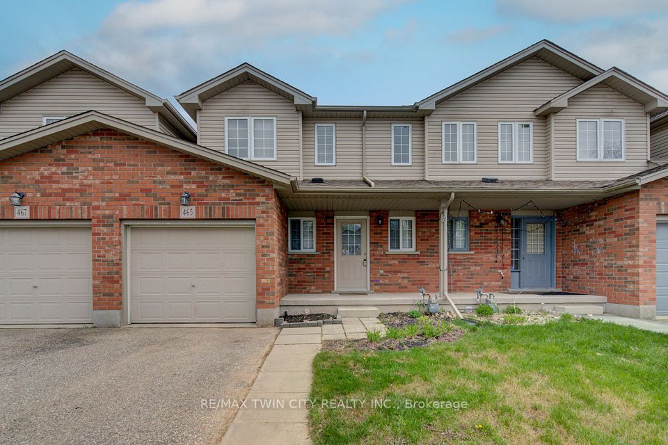 Att/Row/Townhouse at 465 Colt Street, Waterloo, ON N2K 4N8, Waterloo