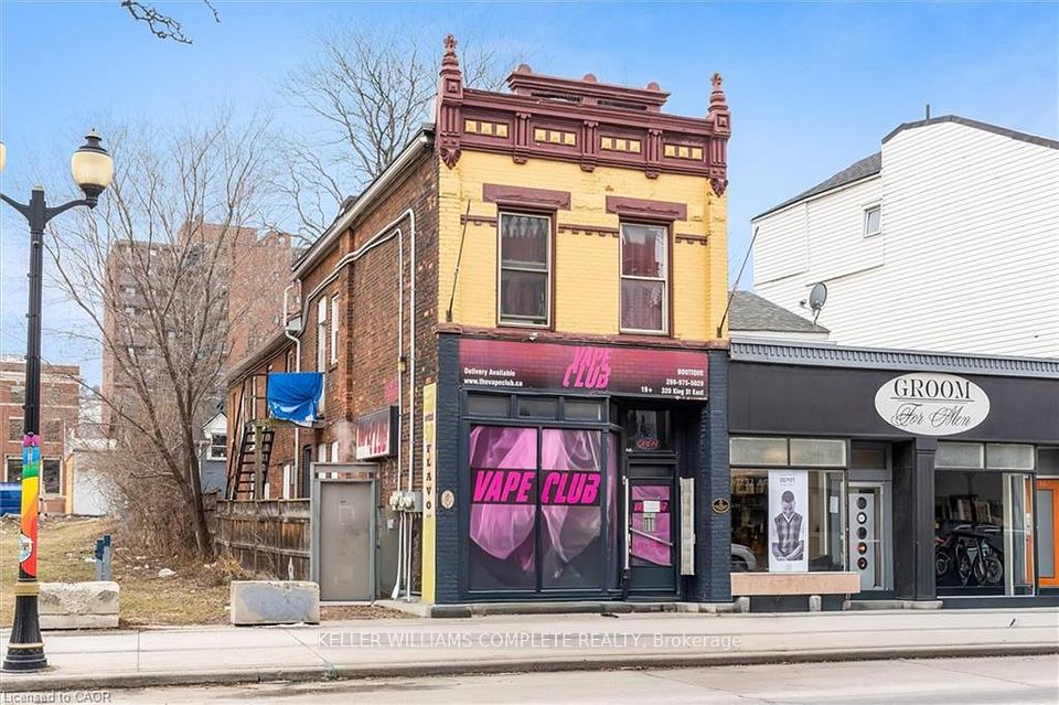 Commercial Retail at 320 KING Street E, Hamilton, ON L8N 1C2, Hamilton