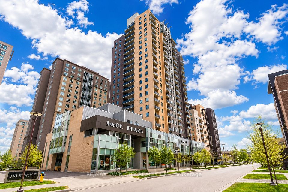 Condo Apartment at 318 Spruce Street E 1102, Waterloo, ON N2L 3M6, Waterloo