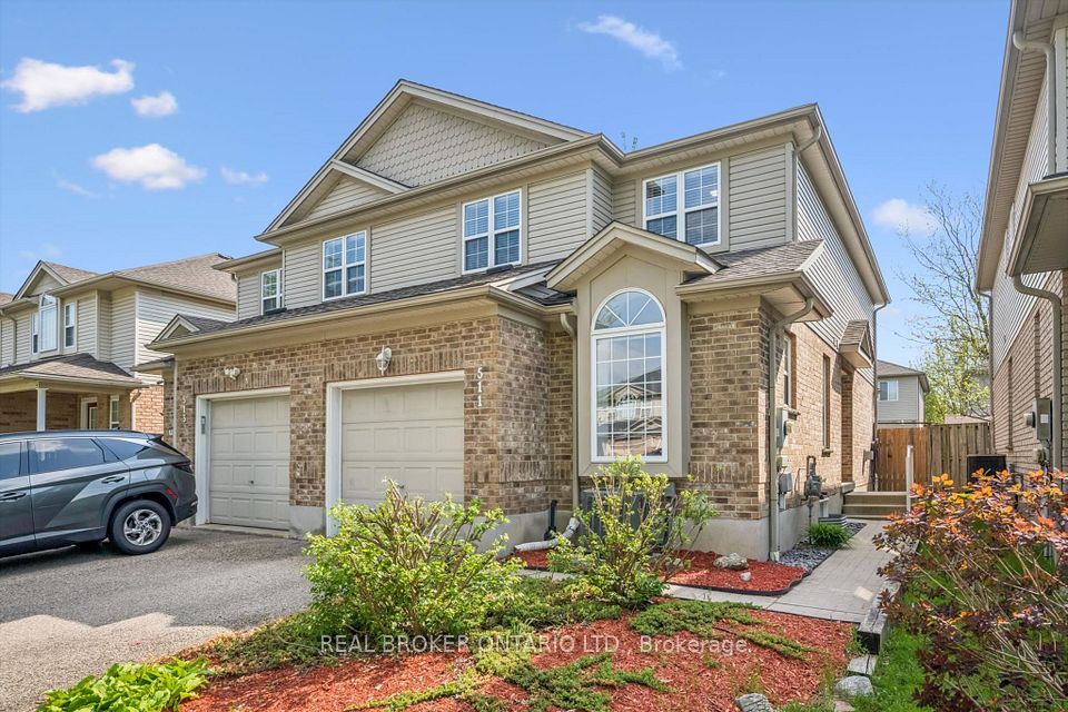 Semi-Detached  at 511 Dansbury Drive, Waterloo, ON N2K 4K8, Waterloo