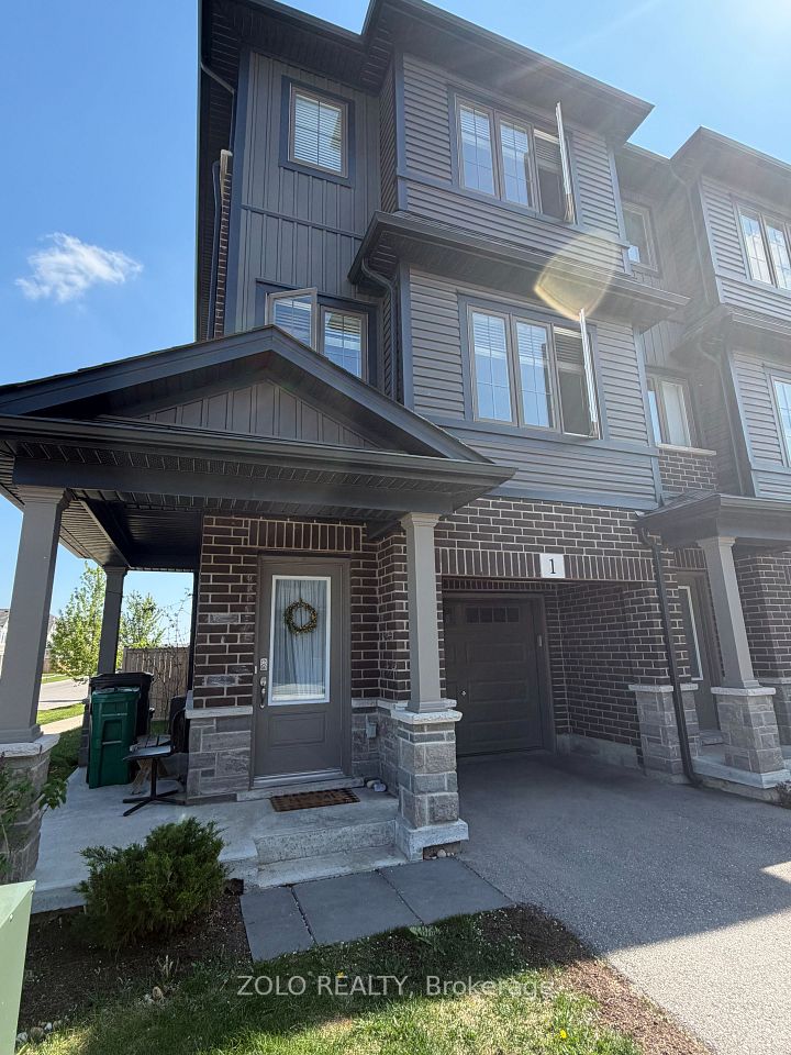 Att/Row/Townhouse at 124 Compass Trail 1, Cambridge, ON N3E 0E3, Cambridge