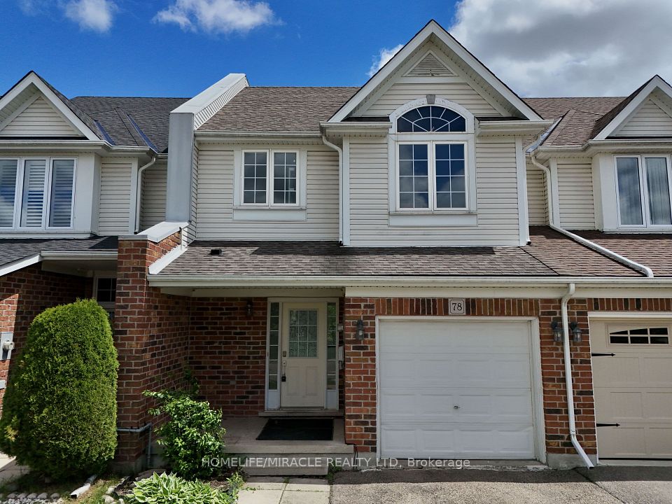 Att/Row/Townhouse at 78 Colton Circle, Kitchener, ON N2A 4K4, Kitchener