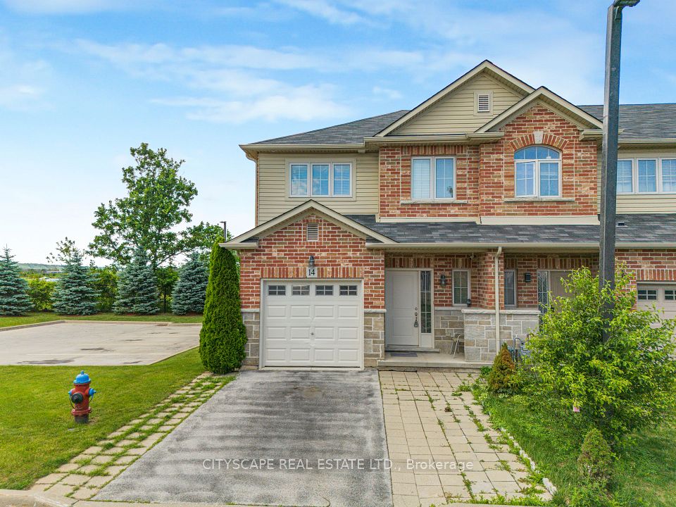 Att/Row/Townhouse at 14 Redcedar Crescent, Hamilton, ON L8E 0G3, Hamilton