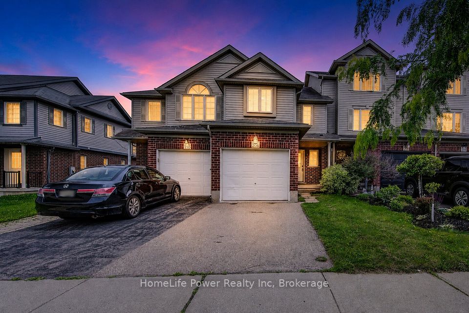 Att/Row/Townhouse at 208 FEATHERSTONE Crescent, Kitchener, ON N2R 1Z3, Kitchener