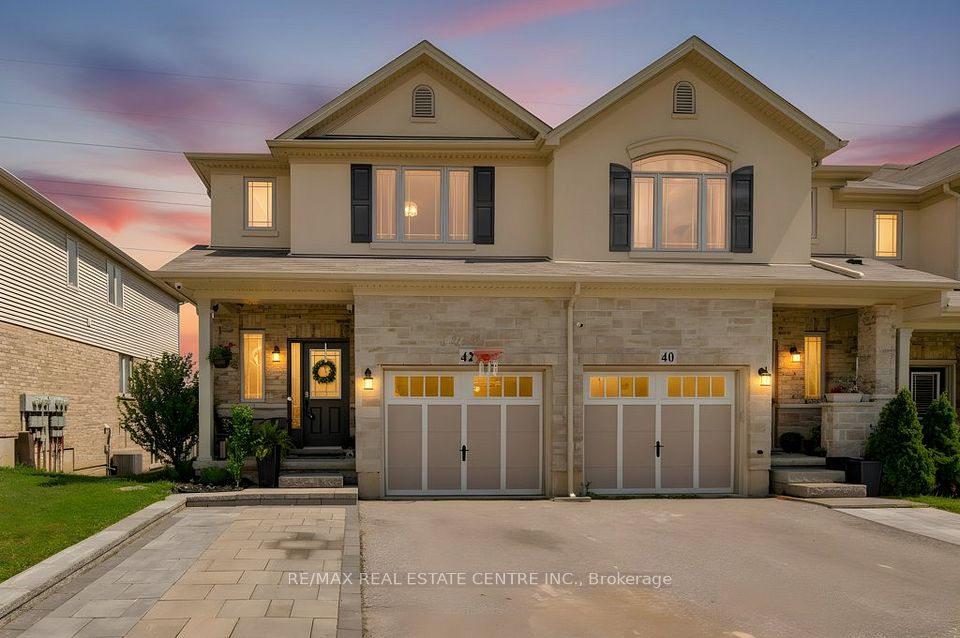 Att/Row/Townhouse at 42 Greenwater Street, Kitchener, ON N2R 0H2, Kitchener