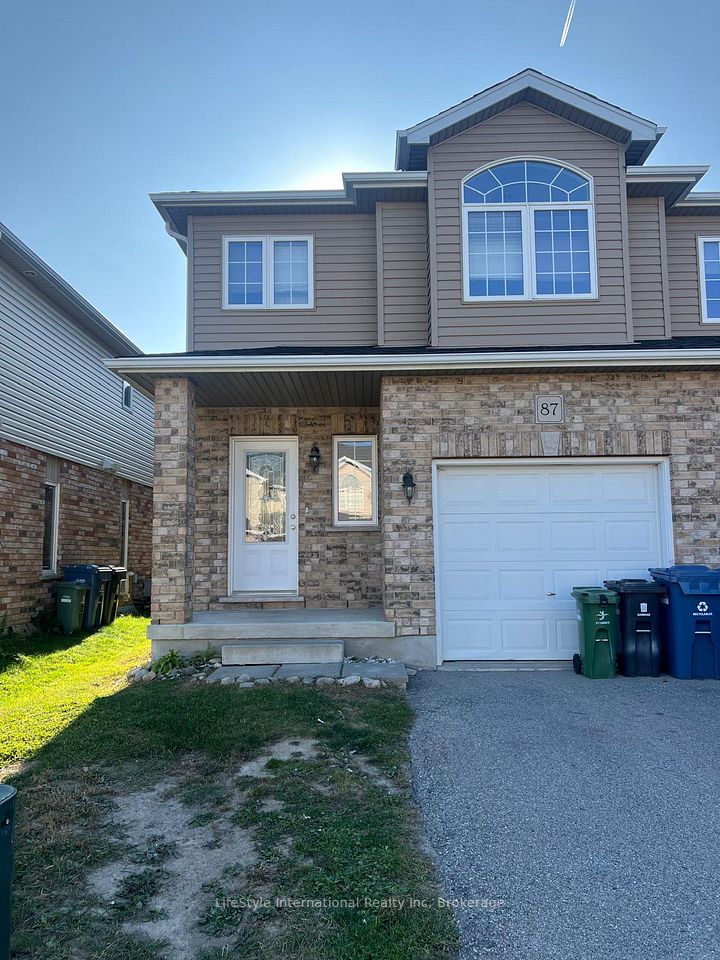 Att/Row/Townhouse at 87 Mussen Street, Guelph, ON N1E 6Z3, Guelph