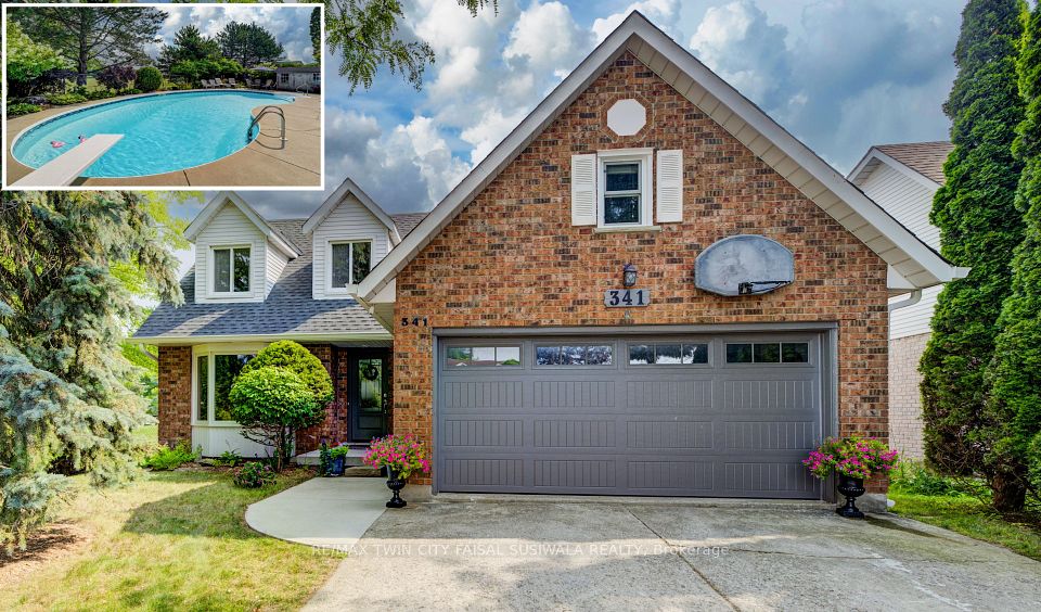 Detached at 341 Cooper Street, Cambridge, ON N3C 3X8, Cambridge