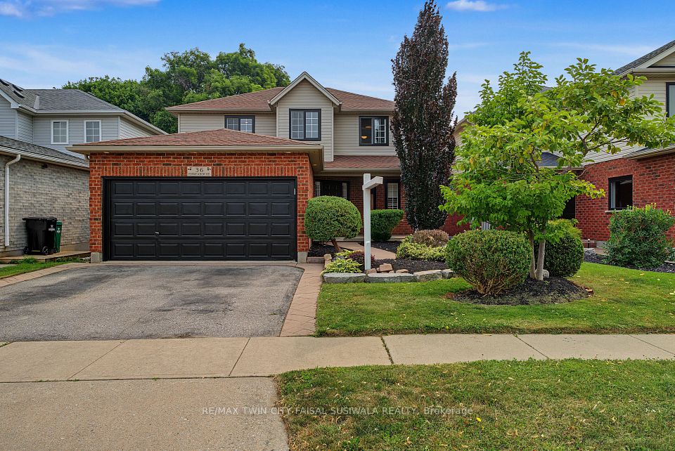 Detached at 36 Foxmeadow Road, Cambridge, ON N1P 1J2, Cambridge