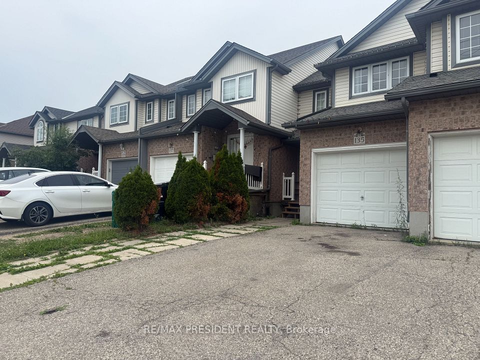Att/Row/Townhouse at 135 Activa Avenue, Kitchener, ON N2E 3T3, Kitchener