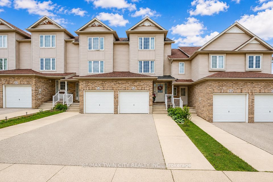 Att/Row/Townhouse at 235 Red Clover Court, Kitchener, ON N2E 4J5, Kitchener