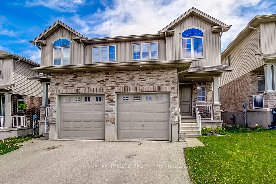 Semi-Detached at 42 Dallan Drive, Guelph, ON N1L 0N1, Guelph