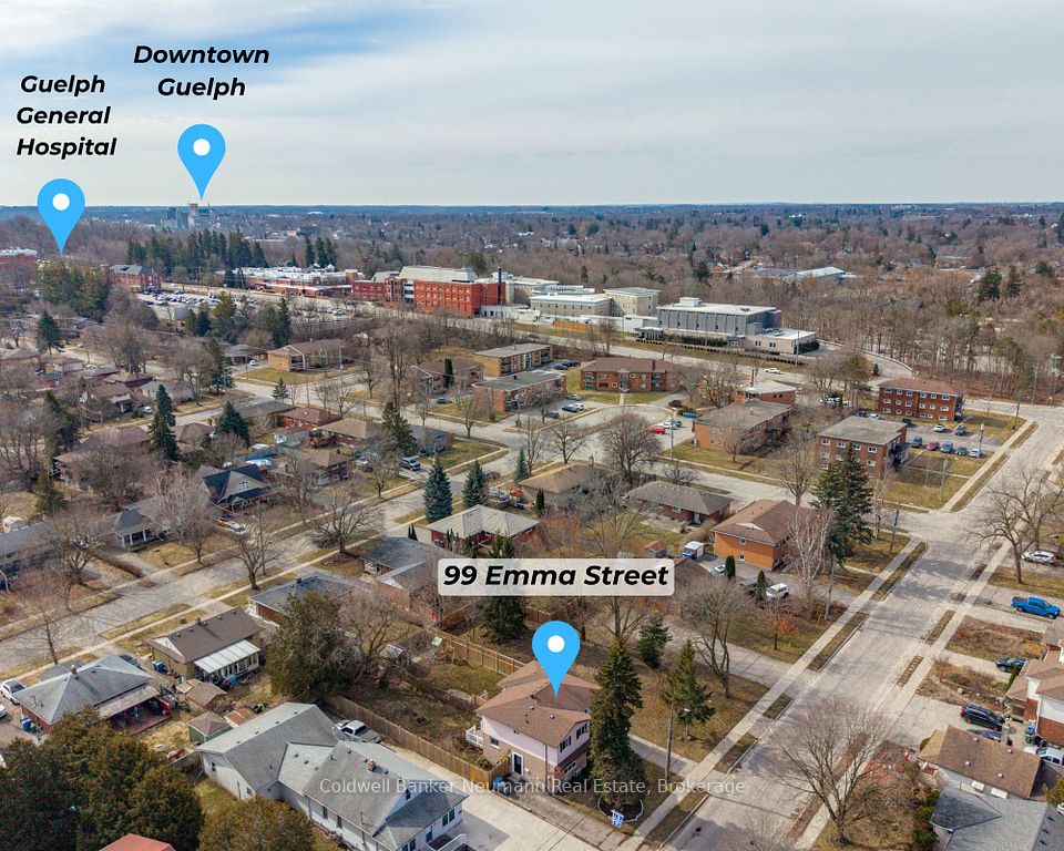 Semi-Detached at 99 Emma Street, Guelph, ON N1E 1V1, Guelph