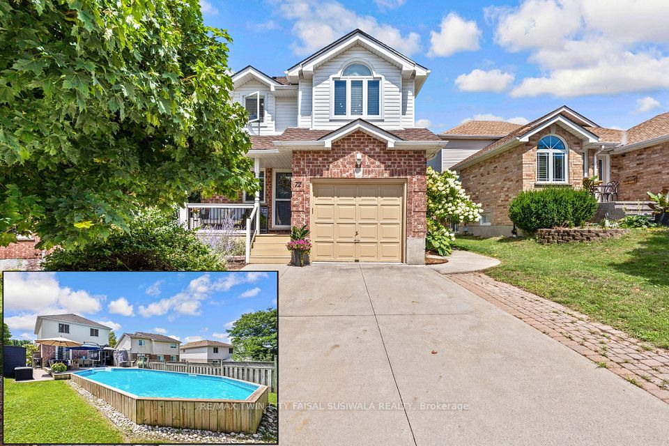 Detached at 72 Melran Drive, Cambridge, ON N3C 4C3, Cambridge