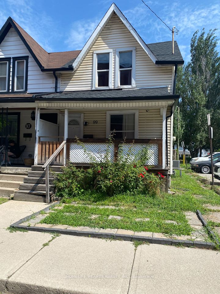 Semi-Detached at 99 Shaw Street, Hamilton, ON L8L 3P4, Hamilton