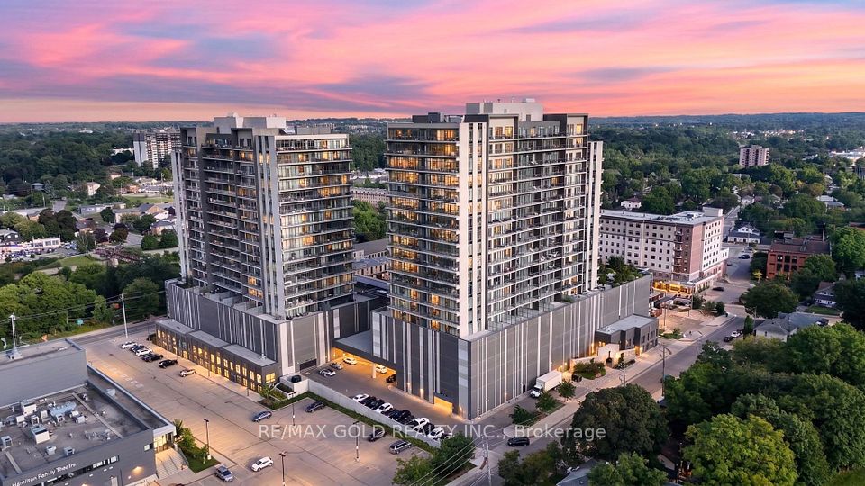 Condo Apartment at 15 Glebe Street 1310, Cambridge, ON N1S 0C3, Cambridge