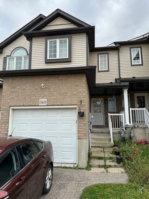 Att/Row/Townhouse at 1369 countrystone Drive, Kitchener, ON N2N 3R8, Kitchener