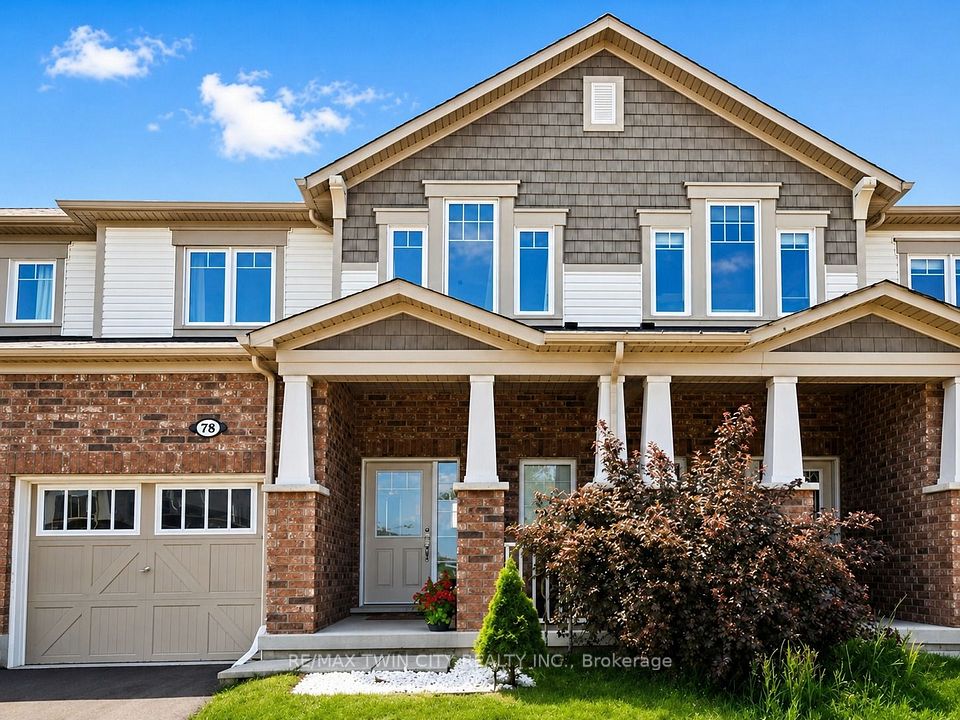 Att/Row/Townhouse at 78 Glenvista Drive Upper, Kitchener, ON N2R 0E3, Kitchener