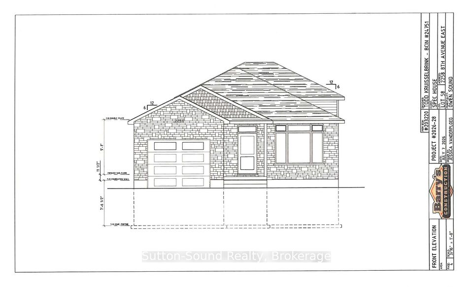 2258 8th Avenue E, Owen Sound, ON N4K 6X1 at 2258 8th Avenue E, Owen Sound, ON N4K 6X1, Owen Sound, ON, N4K 6X1
