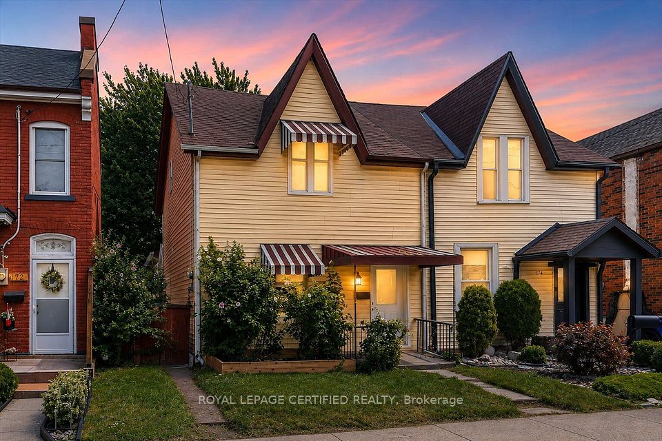 Semi-Detached  at 176 Emerald Street N, Hamilton, ON L8L 5K8, Hamilton
