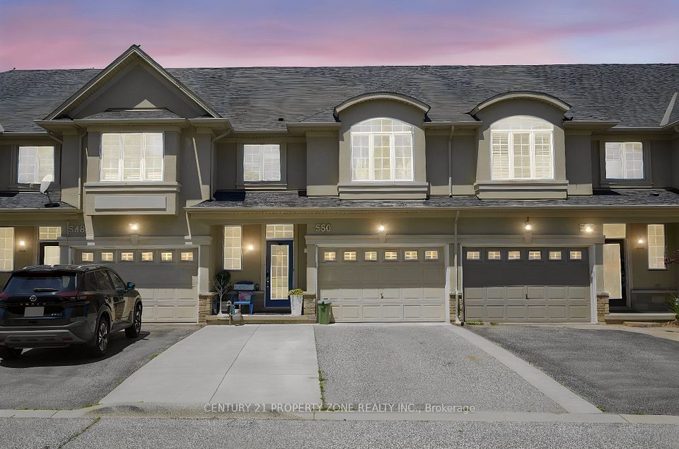 Att/Row/Townhouse at 550 Stonehenge Drive, Hamilton, ON L9K 0B2, Hamilton