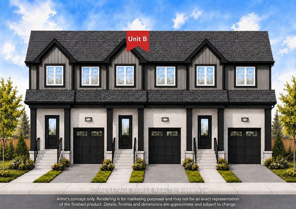 Att/Row/Townhouse at 90 Roseview Avenue Unit B, Cambridge, ON N1R 4B1, Cambridge