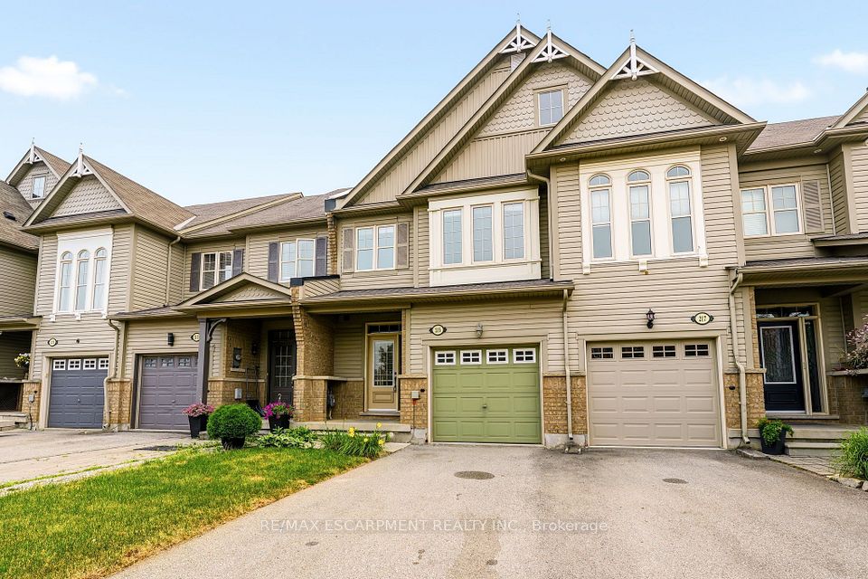 Att/Row/Townhouse at 215 Nisbet Boulevard, Hamilton, ON L0R 2H9, Hamilton