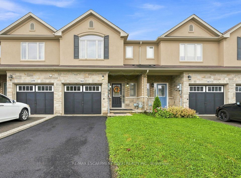 Att/Row/Townhouse at 161 Kinsman Drive, Hamilton, ON L0R 1C0, Hamilton