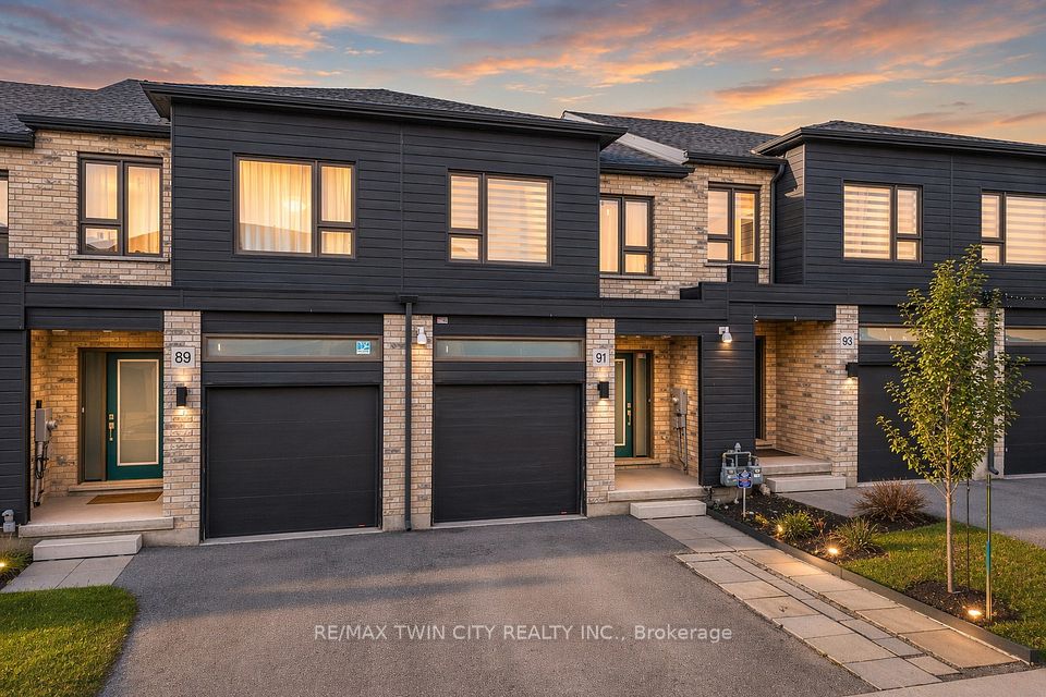 Att/Row/Townhouse at 91 Pony Way, Kitchener, ON N0B 2E0, Kitchener