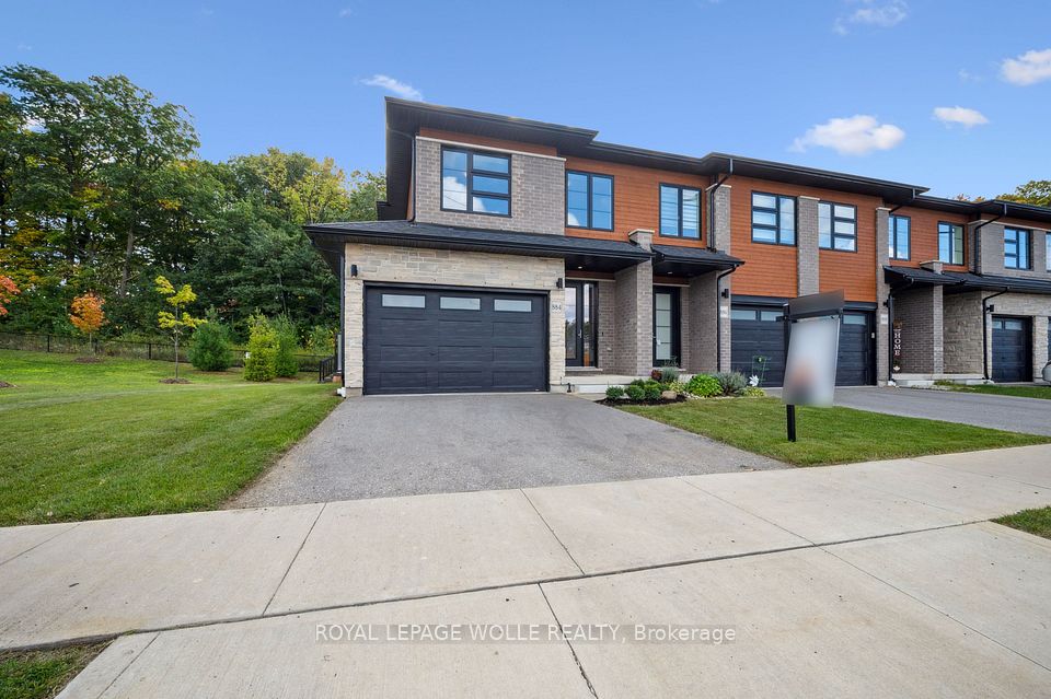 Att/Row/Townhouse at 884 Robert Ferrie Drive, Kitchener, ON N2R 0P2, Kitchener