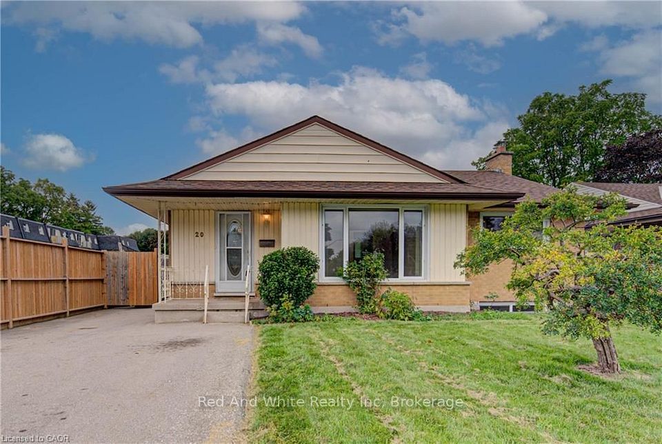Detached at 20 Gail Street, Cambridge, ON N1R 4M2, Cambridge
