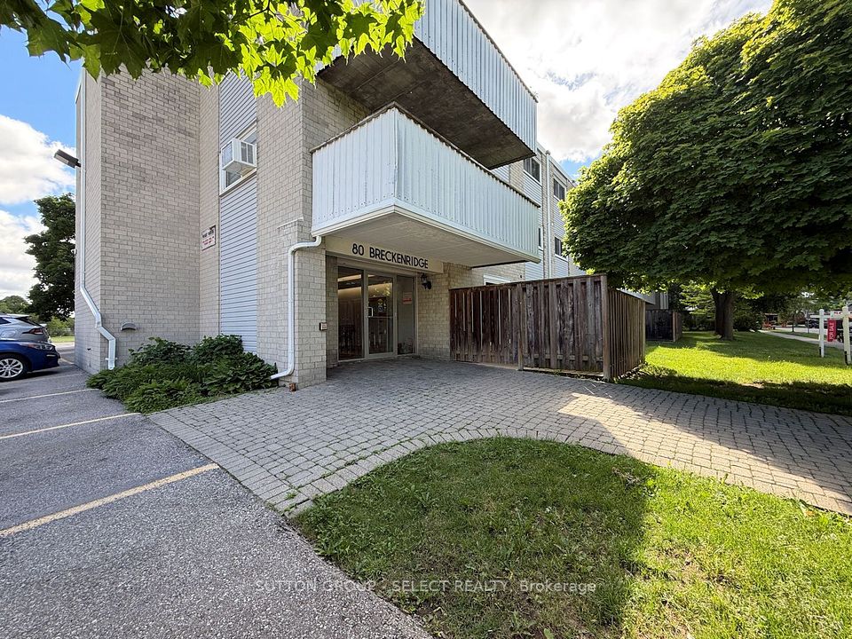 Condo Apartment at 80 Breckenridge Drive 203, Kitchener, ON N2B 2N9, Kitchener