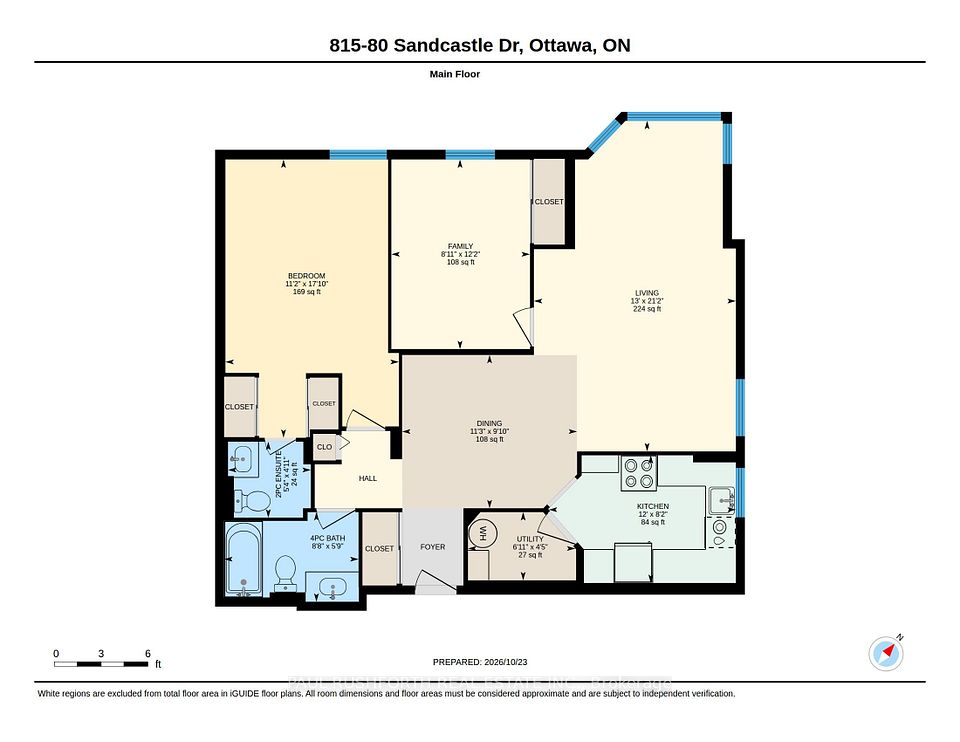 80 Sandcastle Drive 815, South of Baseline to Knoxdale, ON K2H 9E7 18