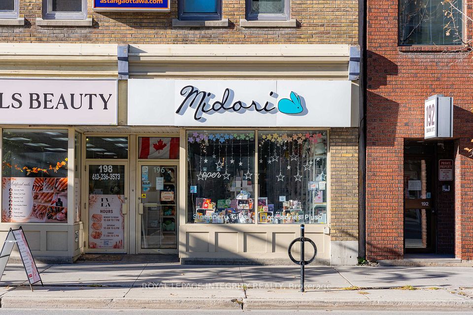 196 Bank Street, Ottawa Centre, ON K2P 1W8