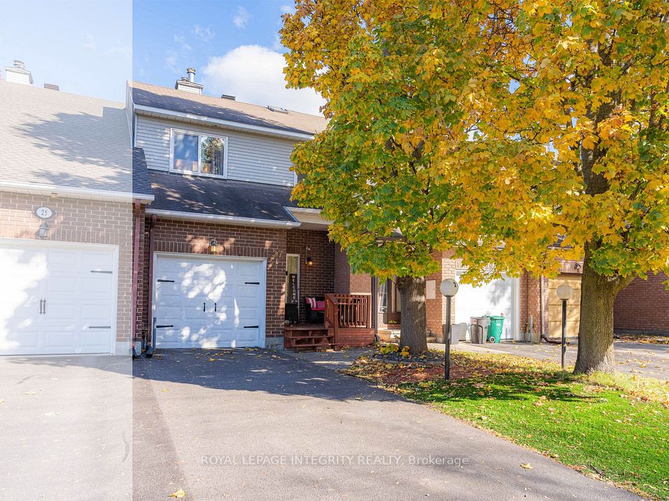 Att/Row/Townhouse at 27 Danaher Drive, Barrhaven, ON K2J 3Y5